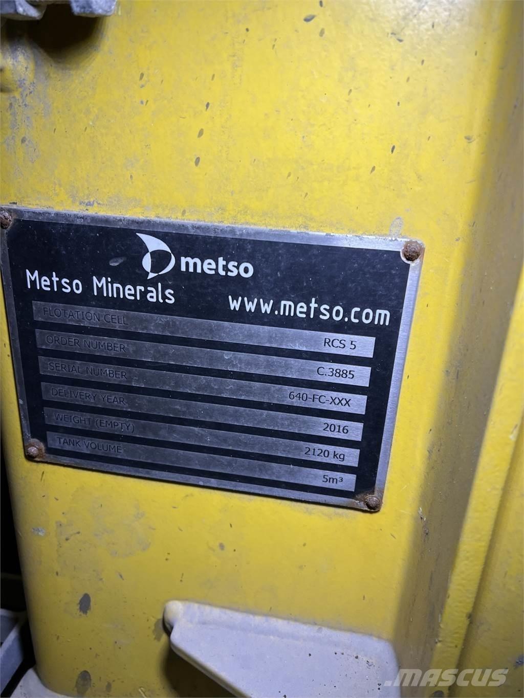 Metso RCS 5 Druga podzemna oprema