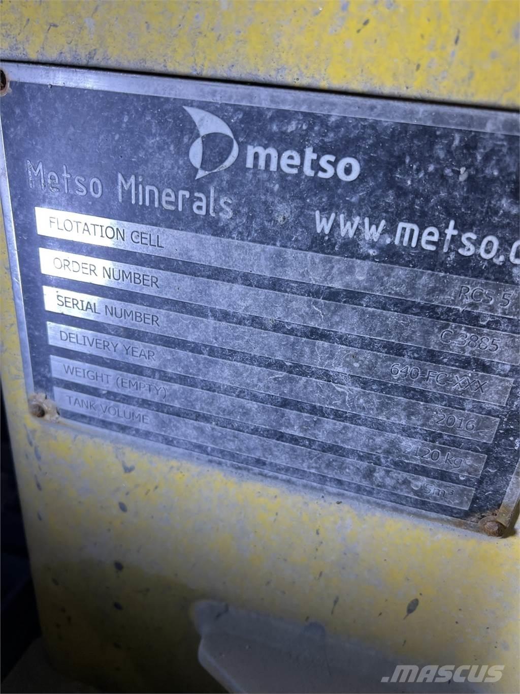 Metso RCS 5 Druga podzemna oprema