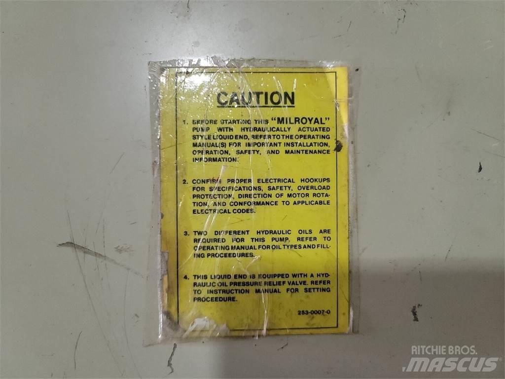  MILROYAL MC1-M40-D141 Vodne črpalke