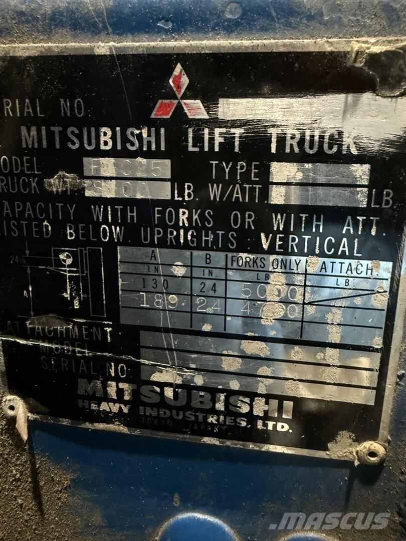 Mitsubishi FGC25 Gradbeništvo - drugo