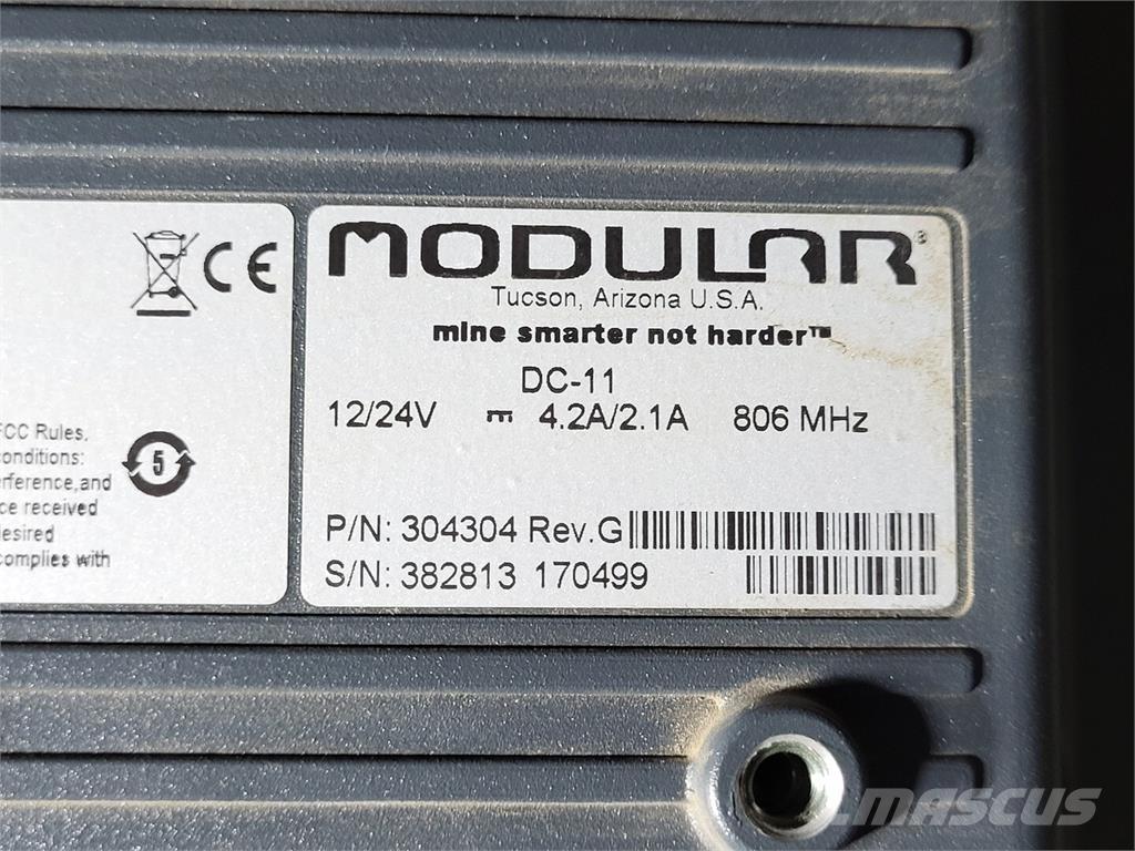  MODULAR MINING DC-11 Druga podzemna oprema