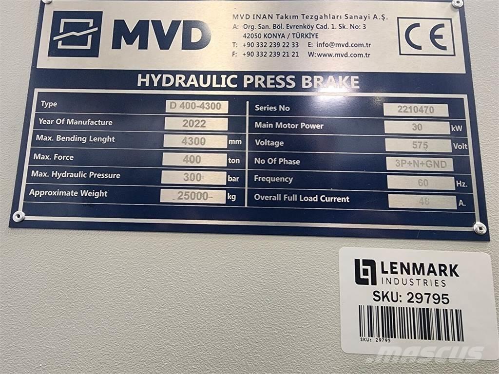  MVD D400-4300 Gradbeništvo - drugo