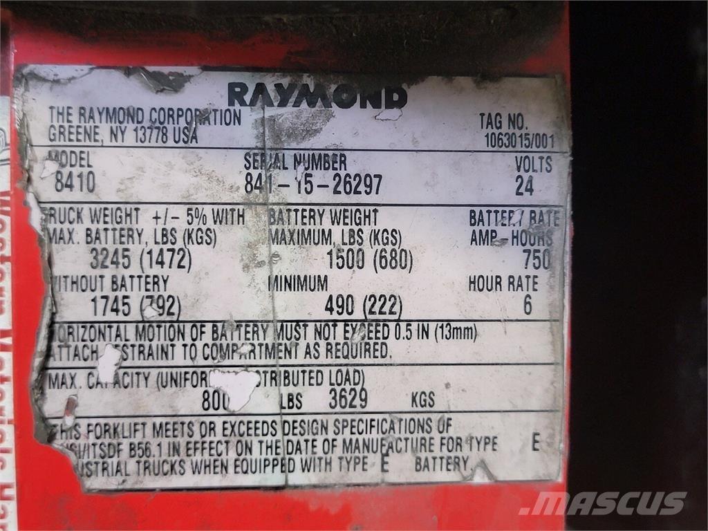 Raymond 8410 Gradbeništvo - drugo