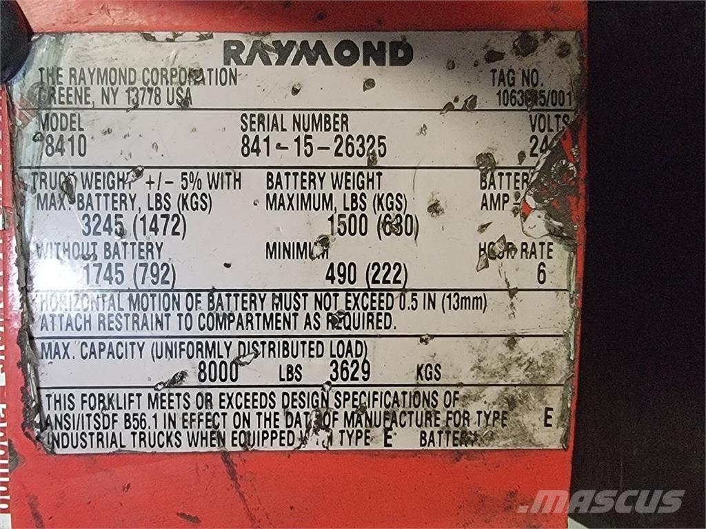 Raymond 8410 Gradbeništvo - drugo