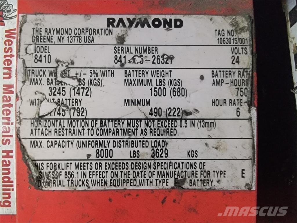 Raymond 8410 Gradbeništvo - drugo