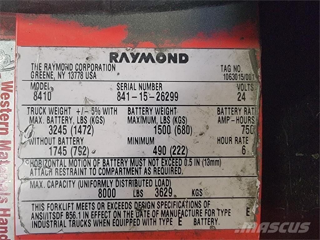 Raymond 8410 Gradbeništvo - drugo