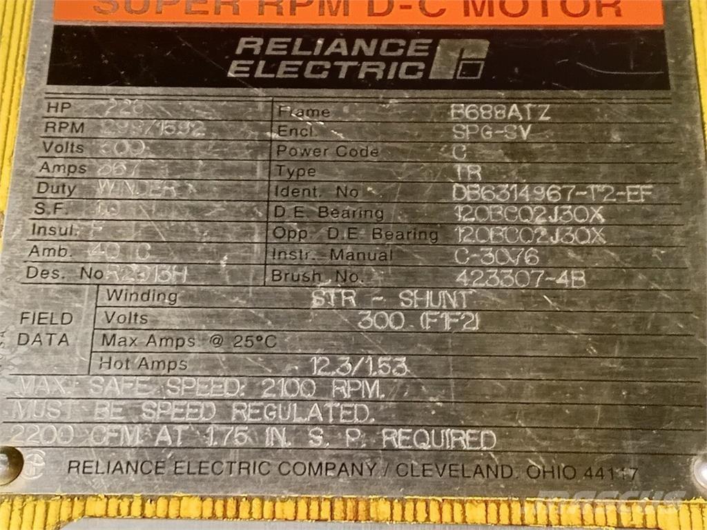  RELIANCE ELECTRIC Industrijski motorji