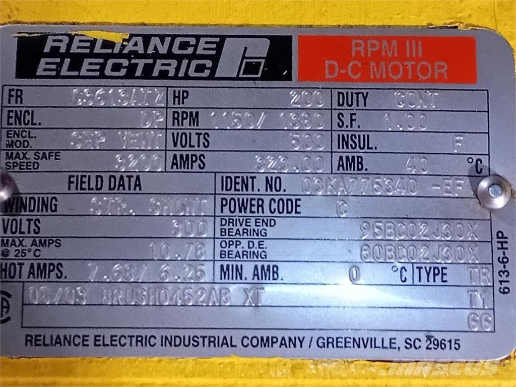  RELIANCE ELECTRIC Industrijski motorji