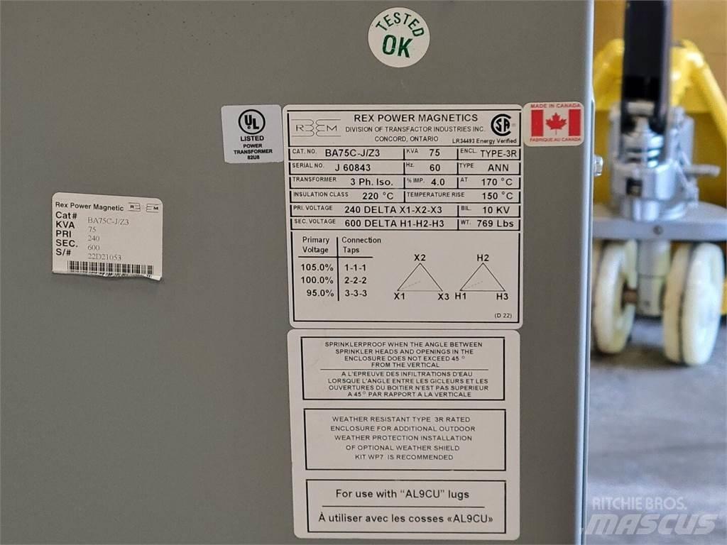 REX BA75C-J/Z3 Gradbeništvo - drugo