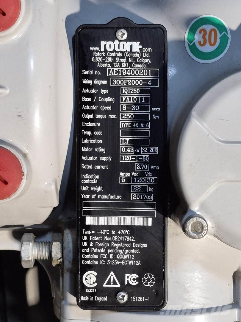 ROTORK IQT250 Gradbeništvo - drugo