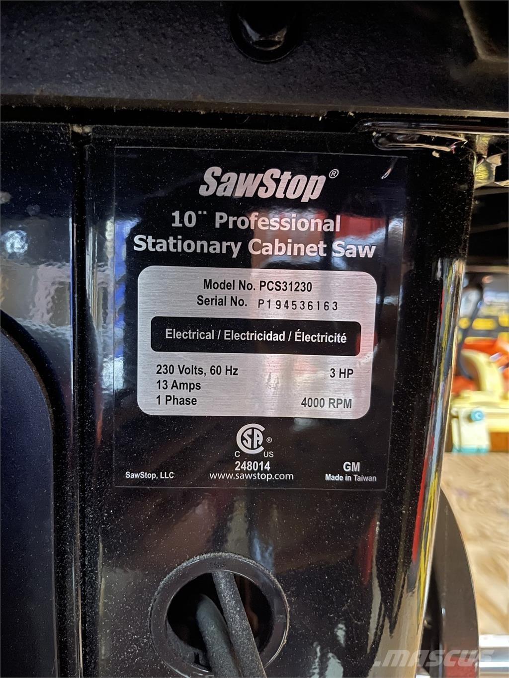  SAWSTOP PCS31230 Gradbeništvo - drugo