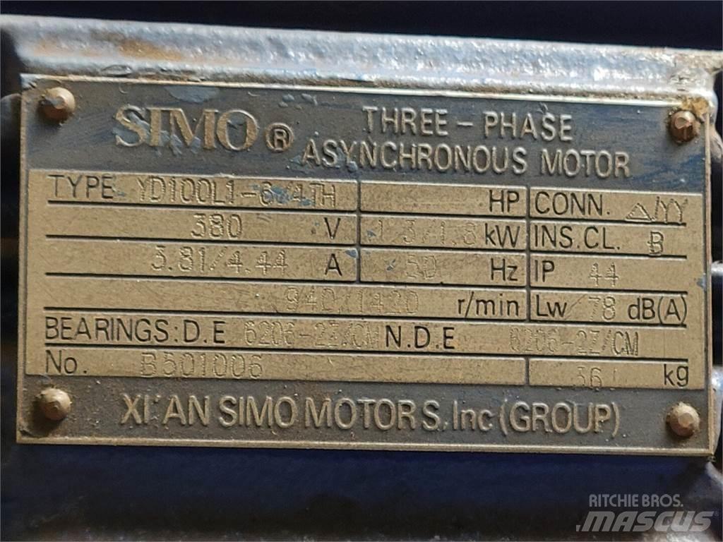  SIMO YD100L1-6/4TH Industrijski motorji