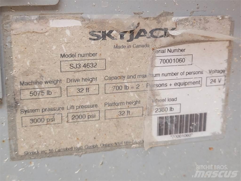 SkyJack SJ3 4632 Škarjaste dvižne ploščadi