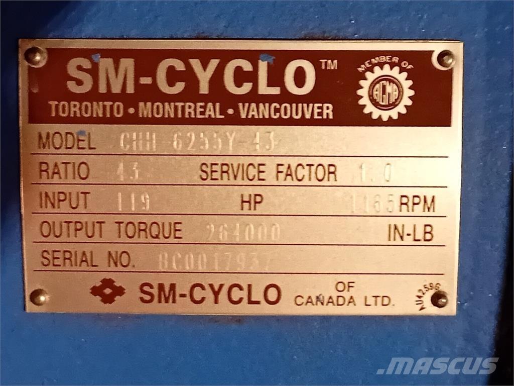  SM-CYCLO CHH-6255Y-43 Gradbeništvo - drugo