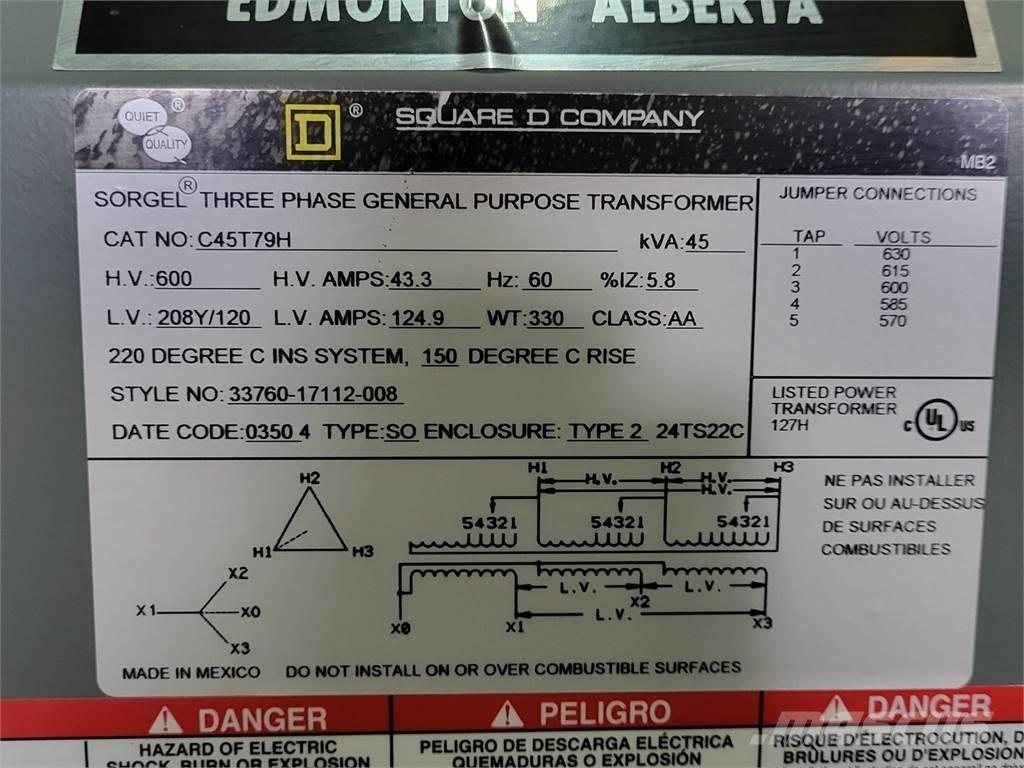  SQUARE D C45T79H Gradbeništvo - drugo