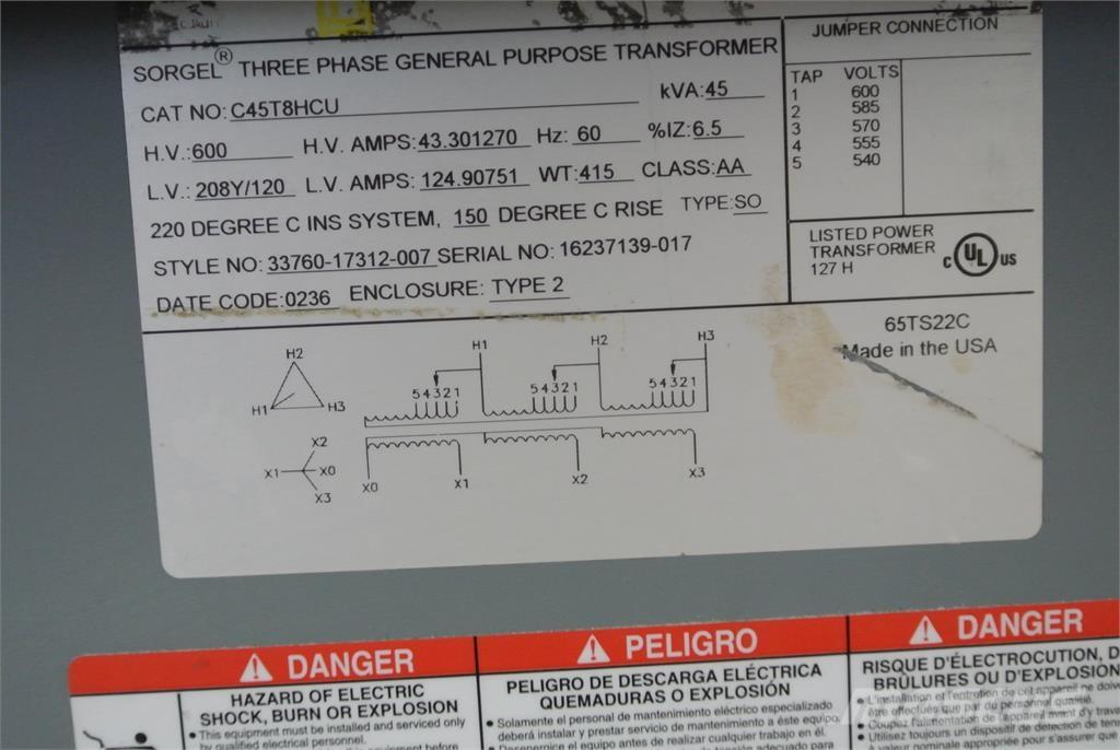  SQUARE D C45T8HCU Gradbeništvo - drugo