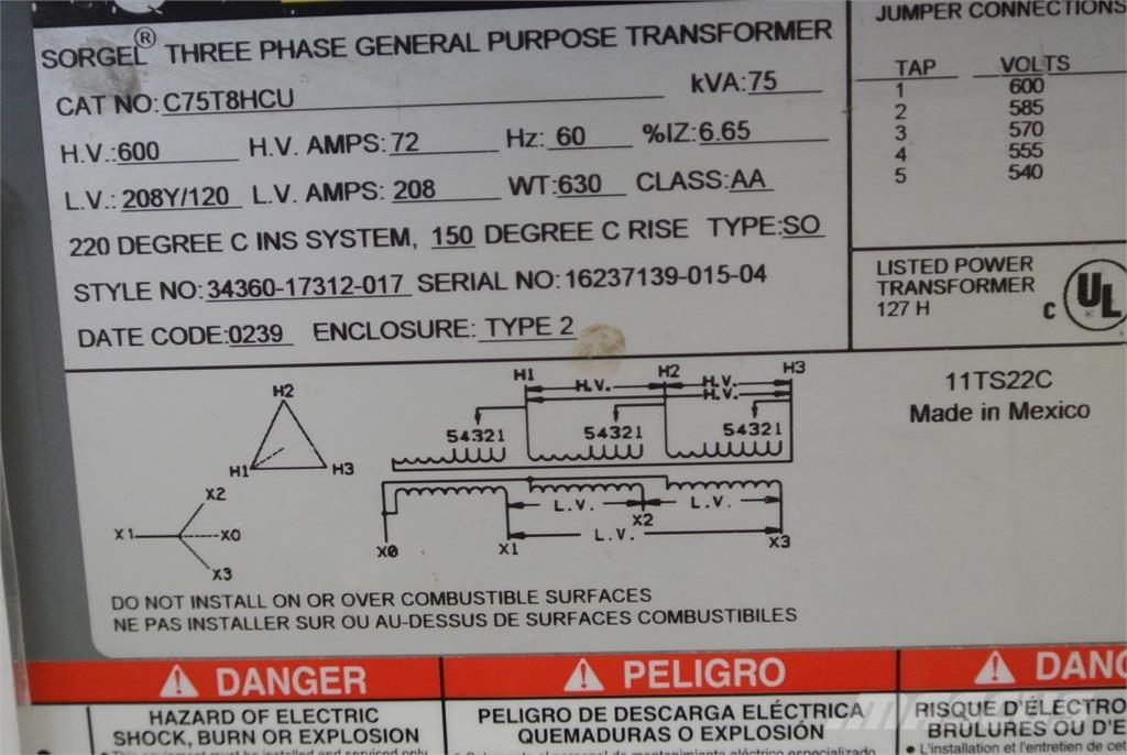  SQUARE D C75T8HCU Gradbeništvo - drugo