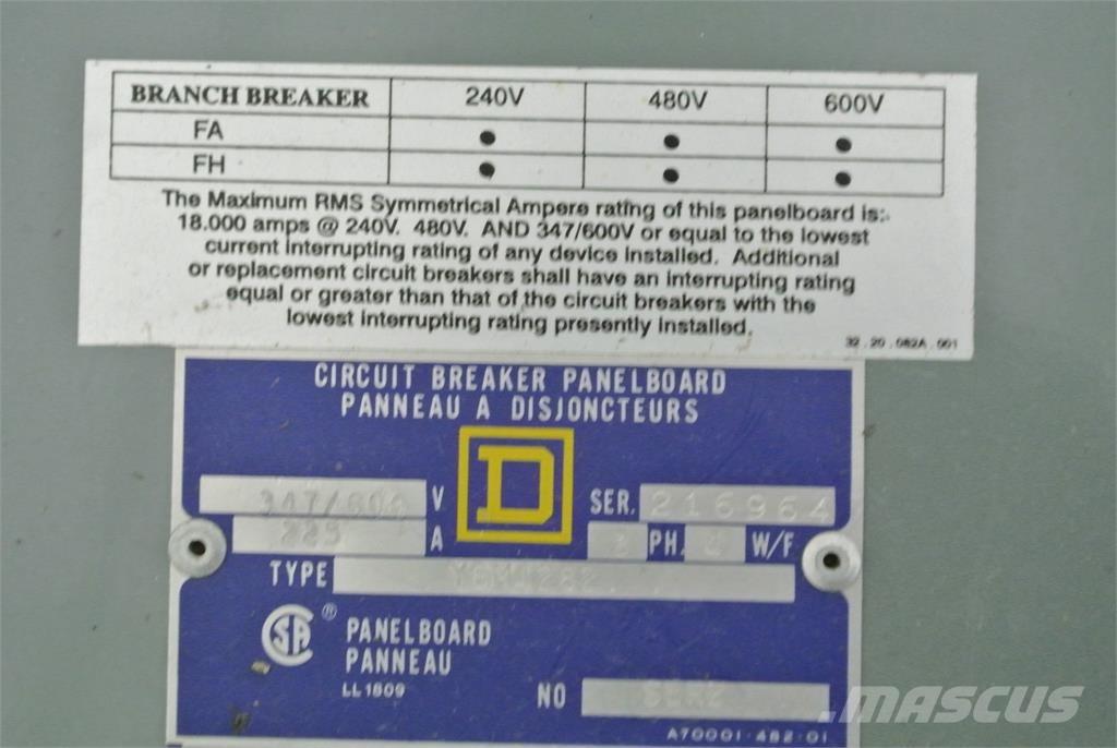  SQUARE D YBM4282 Gradbeništvo - drugo