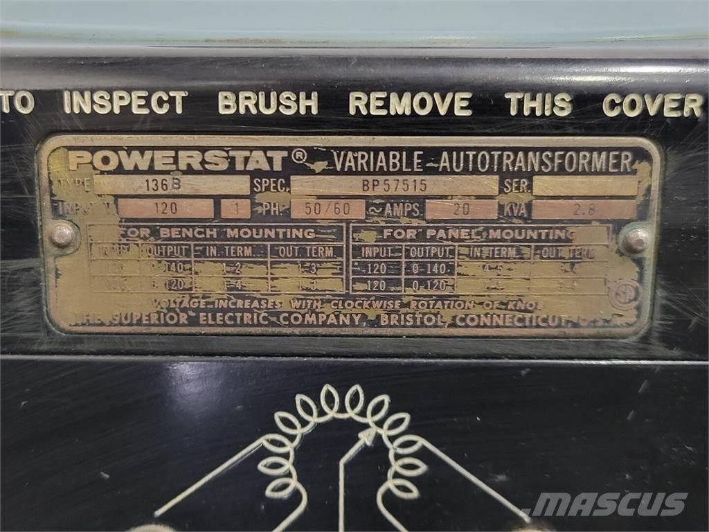 Superior ELECTRIC 136B Gradbeništvo - drugo