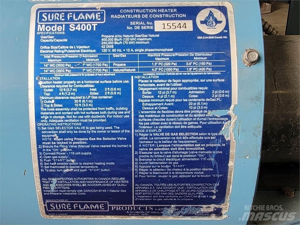  SURE FLAME S400T Ogrevalna in odtajevalna oprema
