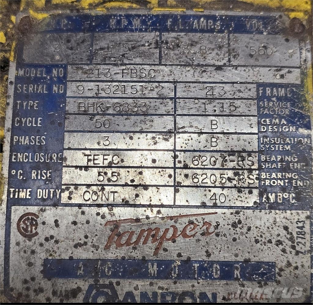  TAMPER Industrijski motorji