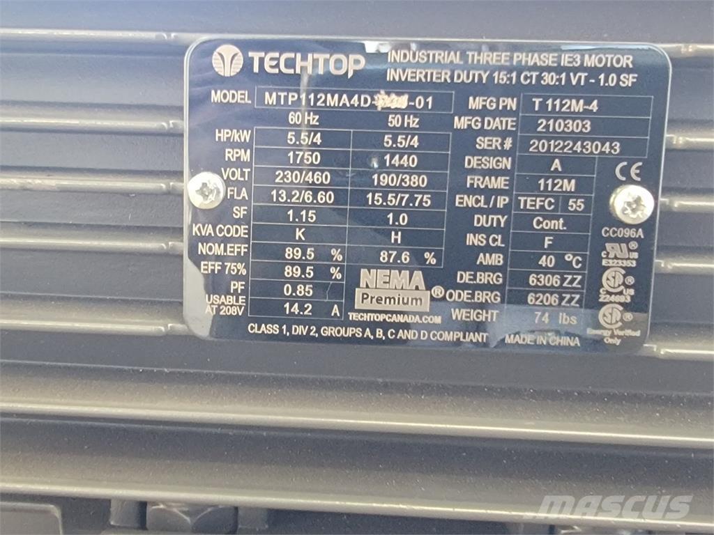  TECHTOP MTP112MA4D Industrijski motorji
