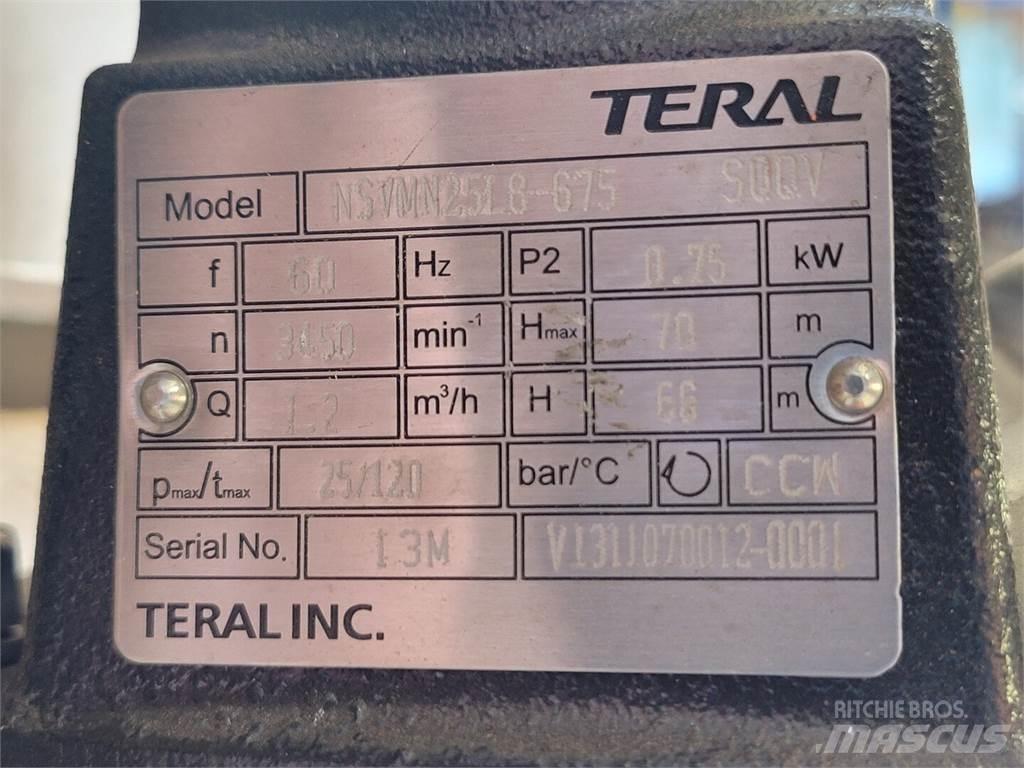  TERAL NSVMN25L8-675 Vodne črpalke