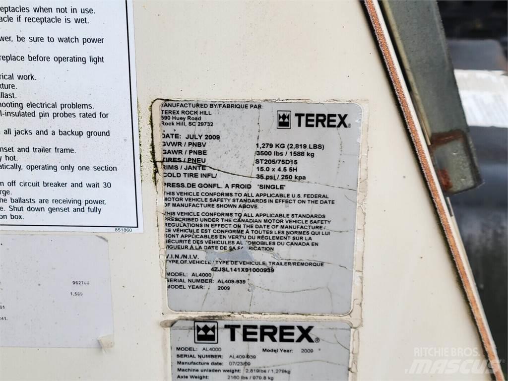 Terex AL4000 Drugi deli