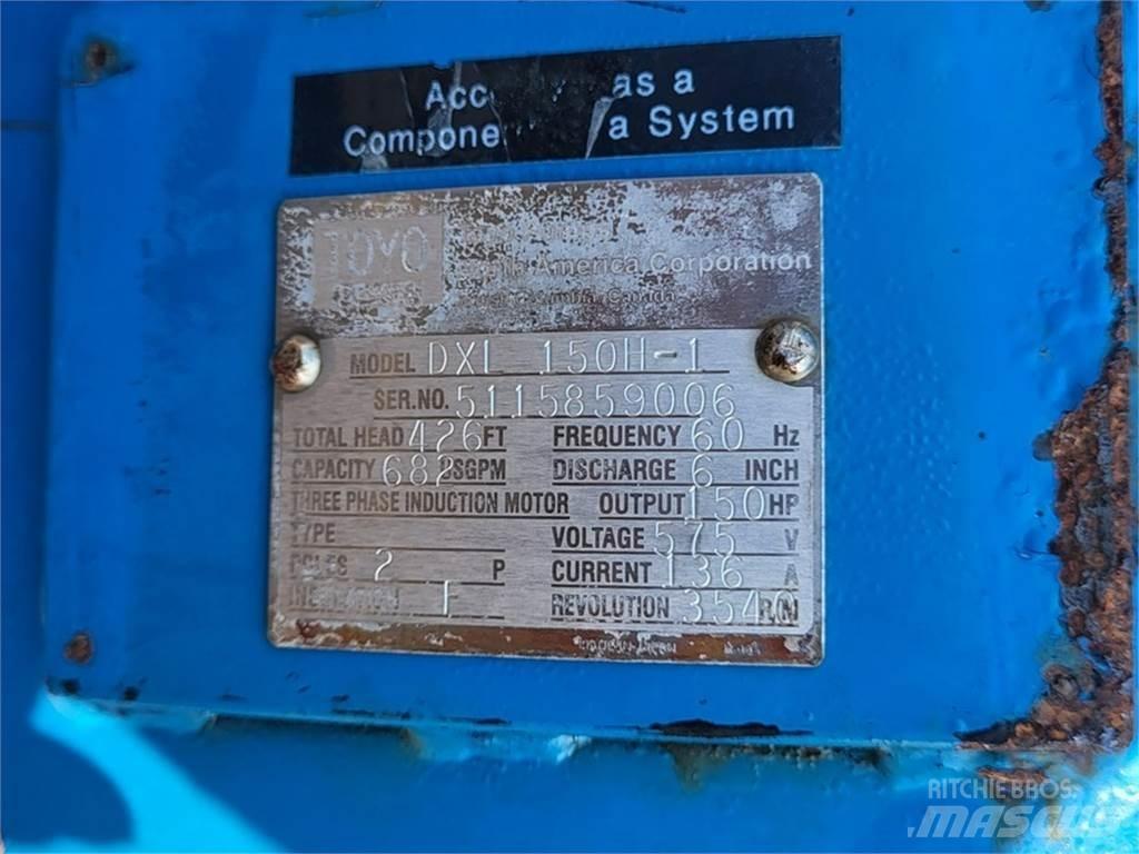 Toyo DXL 150H-1 Vodne črpalke