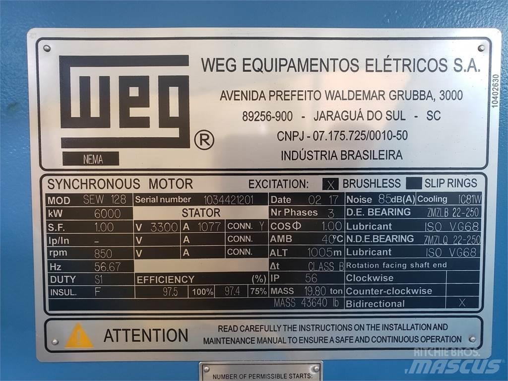  WEG SEW 128 Industrijski motorji