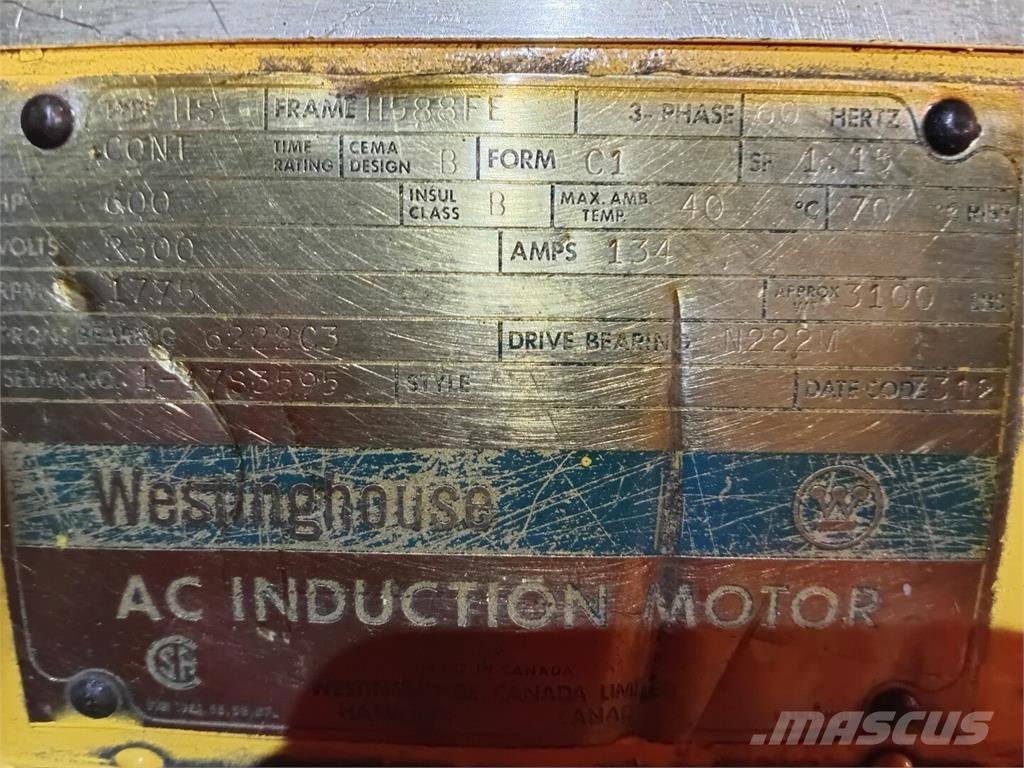 Westinghouse  Industrijski motorji