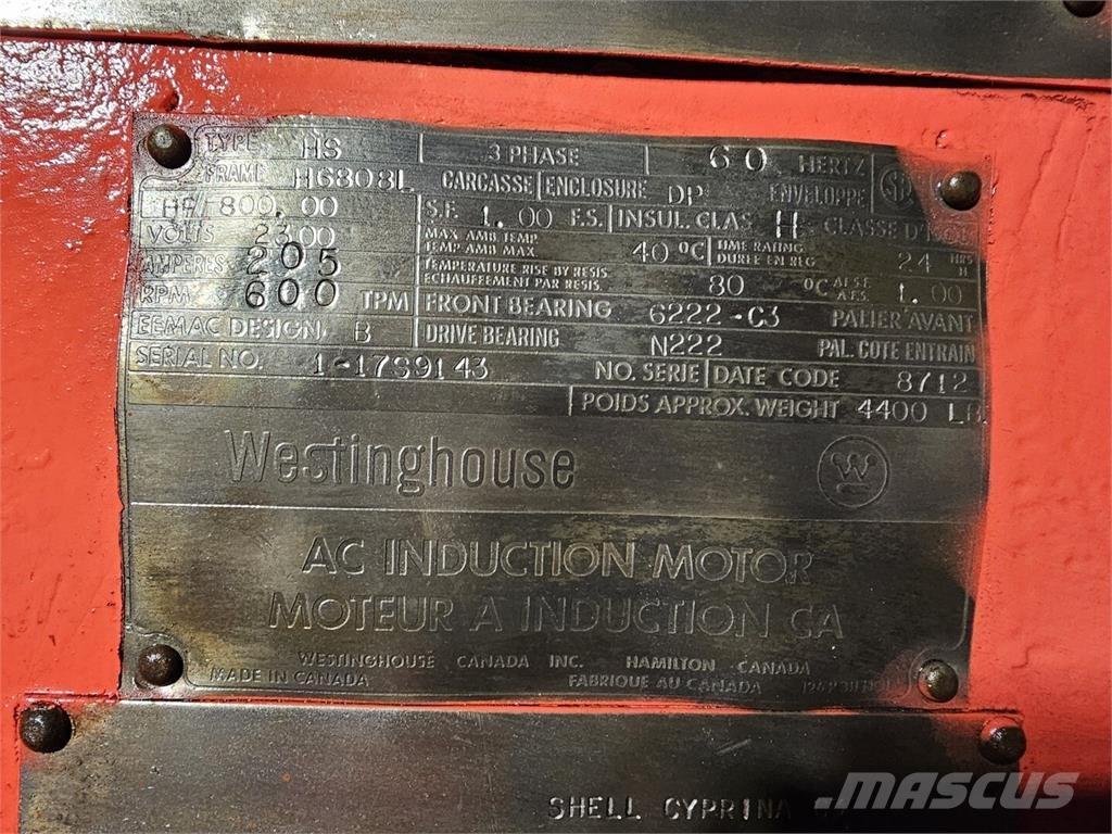 Westinghouse HS Industrijski motorji