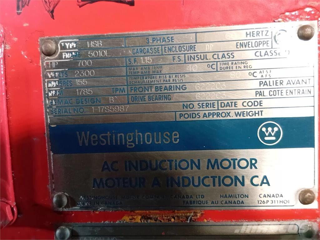 Westinghouse HSB Industrijski motorji