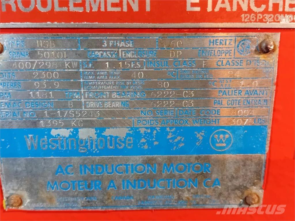Westinghouse HSB Industrijski motorji