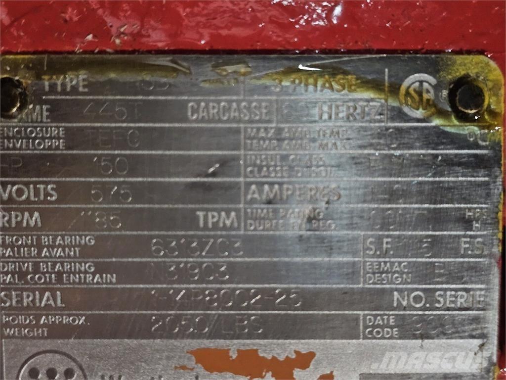 Westinghouse HSB Industrijski motorji