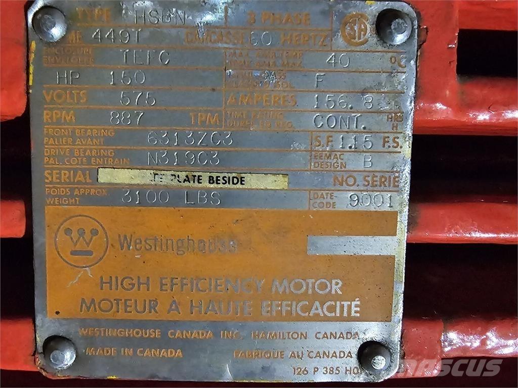 Westinghouse HSBN Industrijski motorji