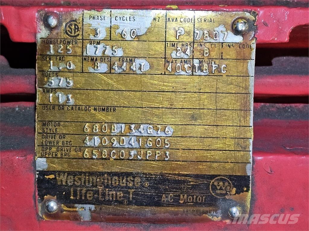 Westinghouse TBFC Industrijski motorji
