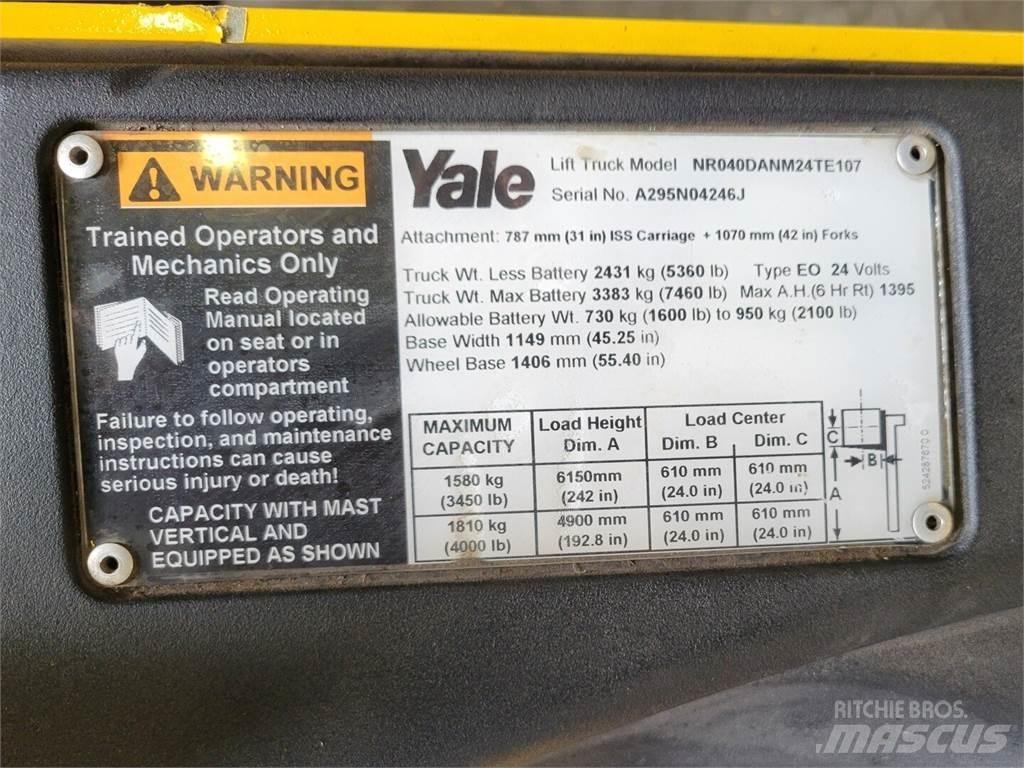 Yale NR040DANM24TE107 Drugo