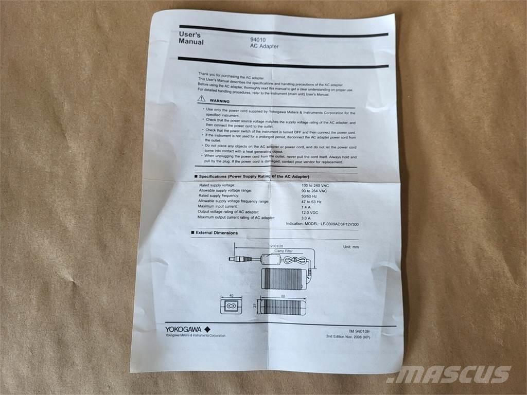  YOKOGAWA XL100 Gradbeništvo - drugo