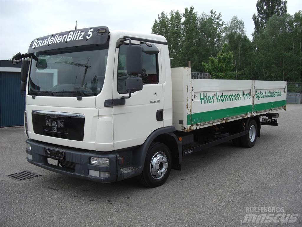 MAN 8180L Tovornjaki s kesonom/platojem