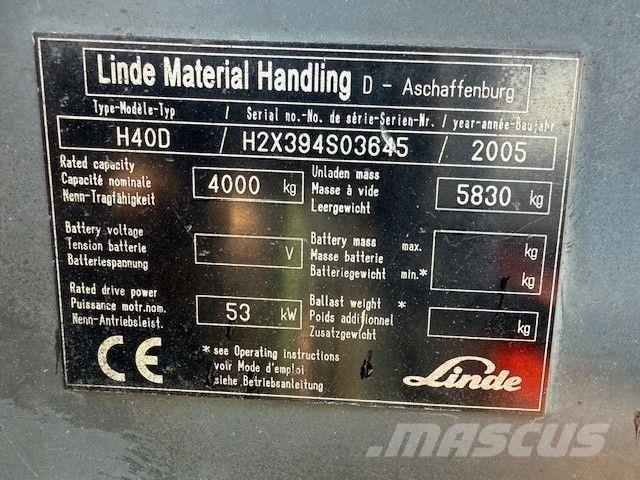 Linde H 40 D Dizelski viličarji