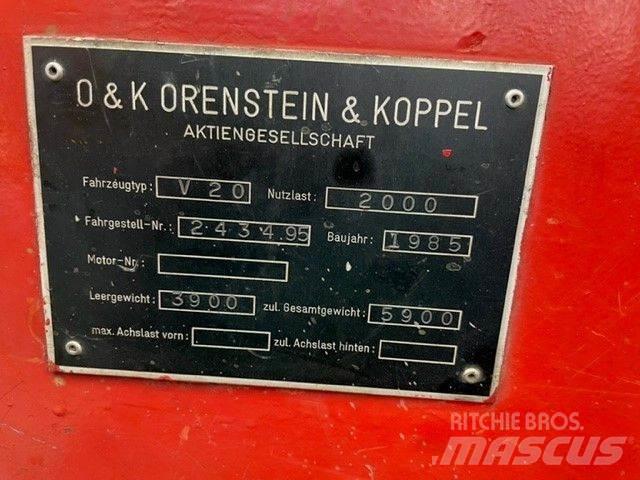 O&K V 20 Dizelski viličarji