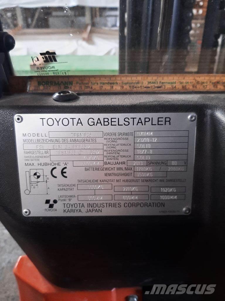 Toyota 7FBMF35 Električni viličarji