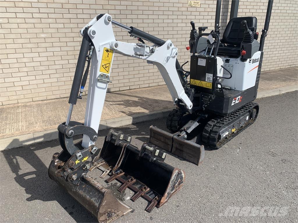 Bobcat E10z Bagri goseničarji