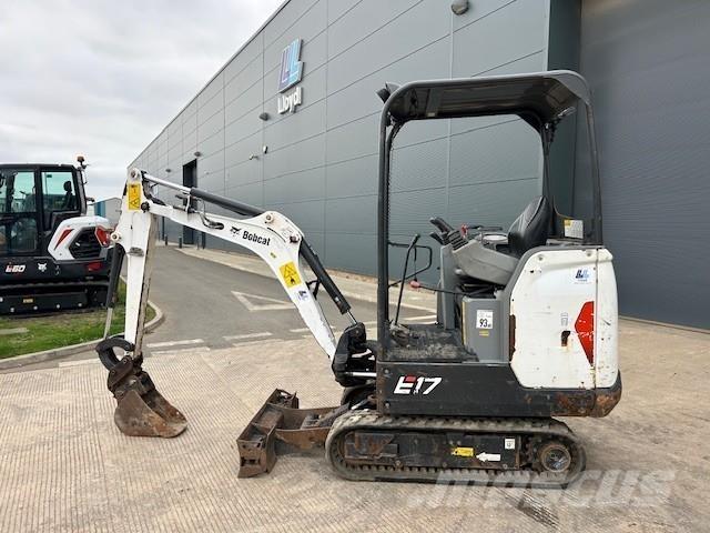 Bobcat E17 Bagri goseničarji