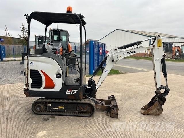 Bobcat E17 Bagri goseničarji