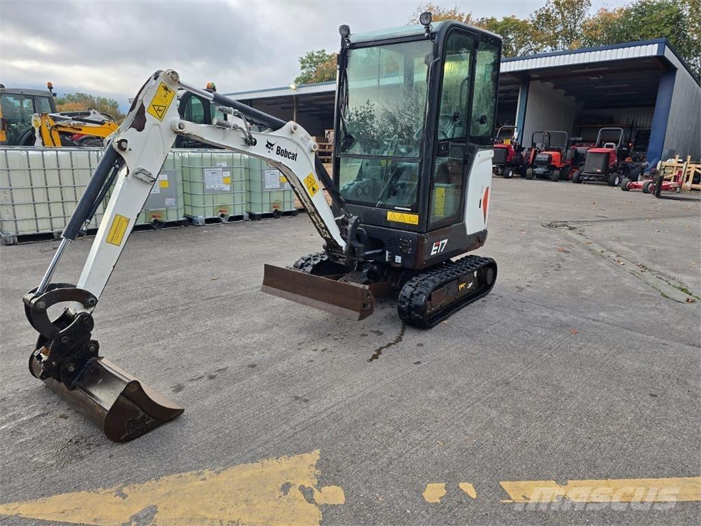 Bobcat E17 Bagri goseničarji