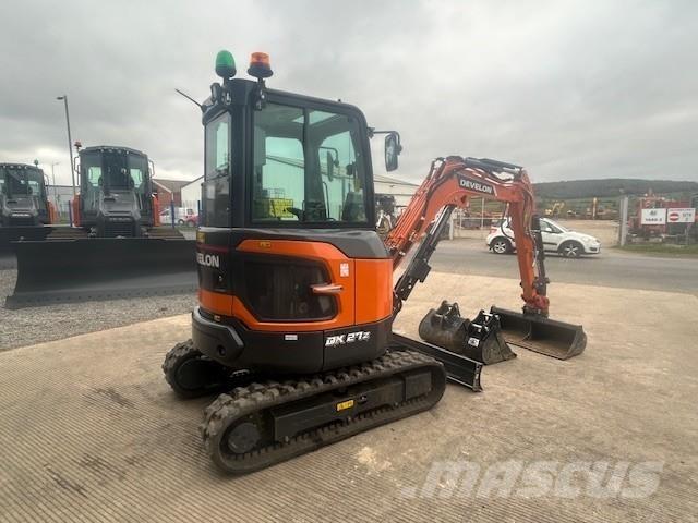 Develon Dx27z-7 Bagri goseničarji