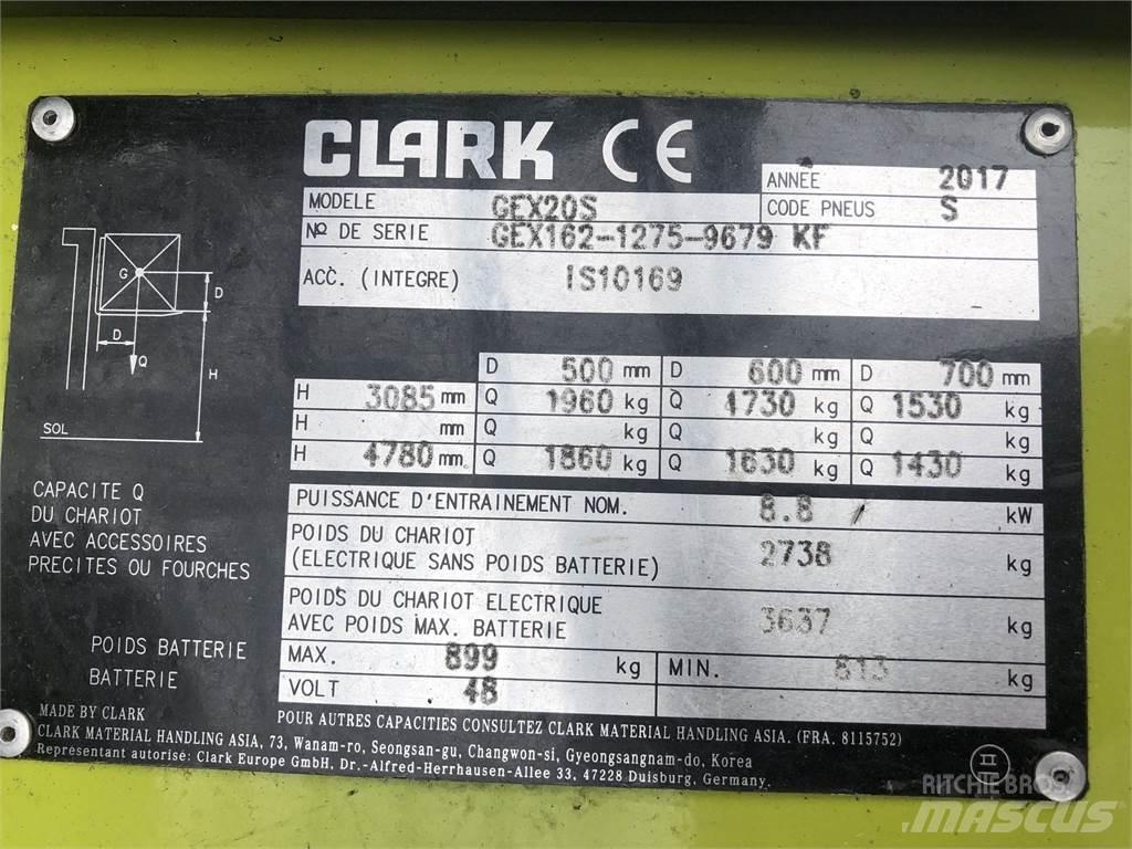 Clark GEX20S Viličarji - drugo