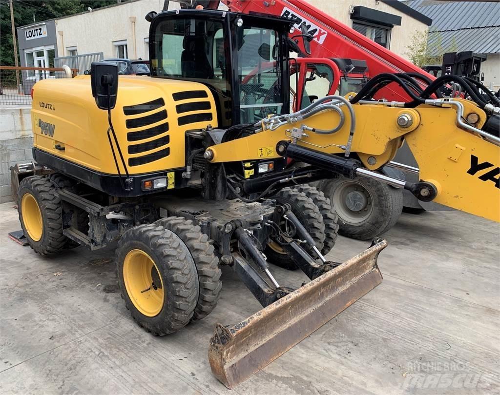 Yanmar B95W Bagri na kolesih